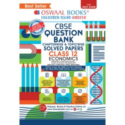 Oswaal CBSE Question Bank Class 12 Economics Chapter Wise